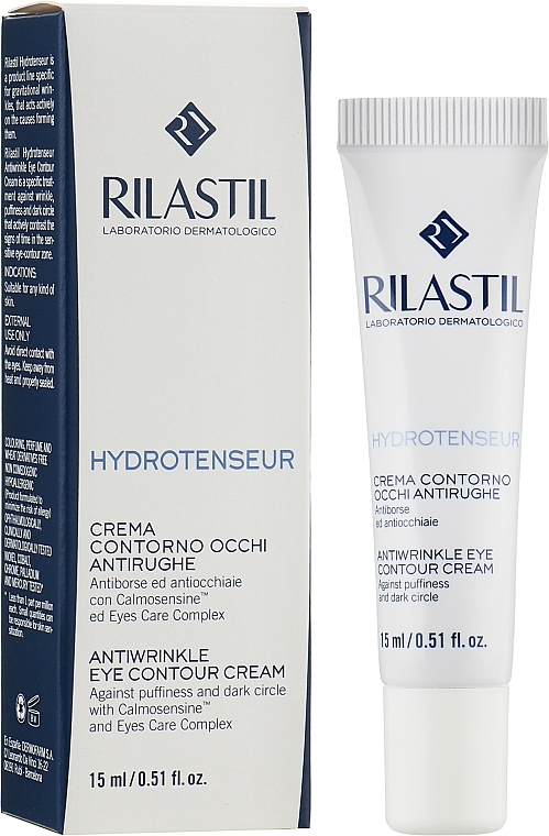 Anti-Aging Eye Cream - Rilastil Hydrotenseur Antiwrinkle Eye Contour Cream — photo N12