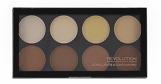 Blush Palette - Makeup Revolution Iconic Lights & Contour Pro — photo N1