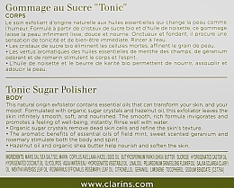 Body Scrub - Clarins Aroma Body Tonic Sugar Polisher — photo N3