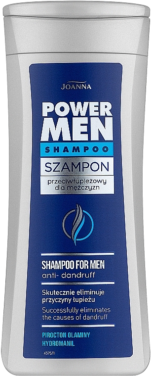 Anti-Dandruff Shampoo for Men - Joanna Power Hair Shampoo Anti-Dandruff — photo N1