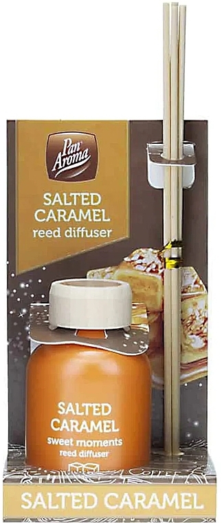 Salted Caramel Reed Diffuser - Pan Aroma Salted Caramel Reed Diffuser — photo N4