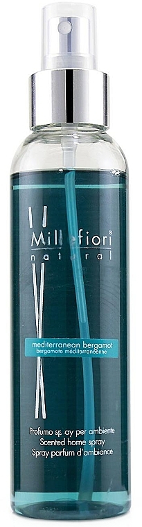 Mediterranean Bergamot Scented Home Spray - Millefiori Milano Natural Mediterranean Bergamot Scented Home Spray — photo N6