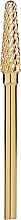 Fragrances, Perfumes, Cosmetics Carbide Nail Drill Bit, RN 00352, gold - Ronney Professional Diamond Bit