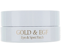 Golden Hydrogel Eye Patches - Petitfee & Koelf Gold&EGF Eye&Spot Patch  — photo N3