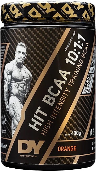 BCAA 10:1:1, orange flavoured - DY Nutrition HIT BCAA 10:1:1 Orange — photo N1