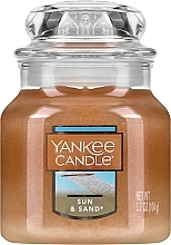 Scented Candle in Jar "Sun & Sand" - Yankee Candle Sun & Sand — photo N1