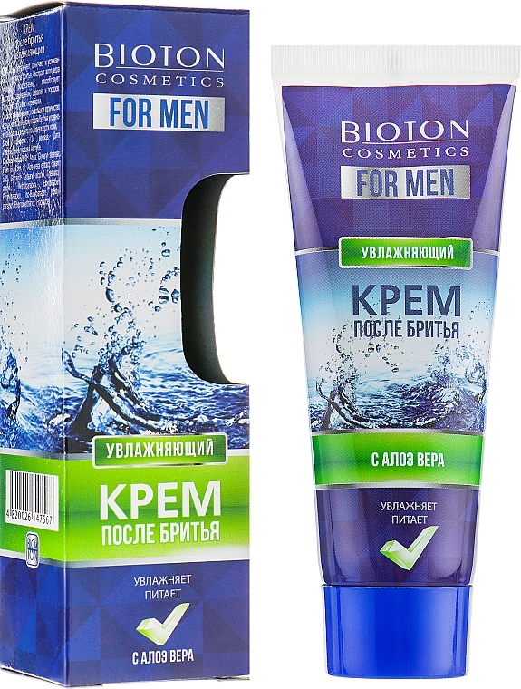 Moisturizing After Shave Cream - Bioton Cosmetics For Men — photo N1