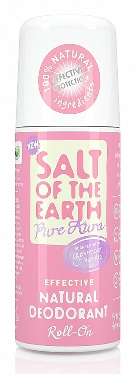 Natural Roll-on Deodorant - Salt of the Earth Lavender And Vanilla Natural Roll-On Deodorant — photo N1