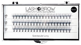 False Lashes - Lash Brown Premium Flare Silk Lashes Spectacular Long — photo N1