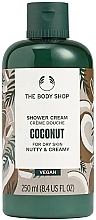 Fragrances, Perfumes, Cosmetics Shower Cream with Coconut Oil - The Body Shop Coconut Vegan Shower Cream