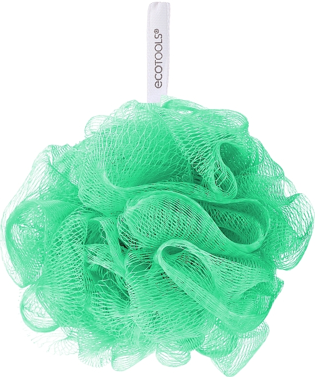 Exfoliating Sponge, mint - EcoTools Exfoliating EcoPouf — photo N1