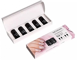 Set - NeoNail Professional Zestaw Must Have Top Set (nail/top/5*3ml) — photo N3