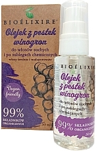 Grape Seed Oil for Dry Hair - Bioelixire — photo N3