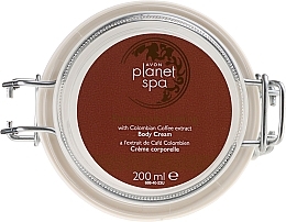 Body Cream with Colombian Coffee Extract "Perfect Strengthening" - Avon Planet Spa Body Cream — photo N3