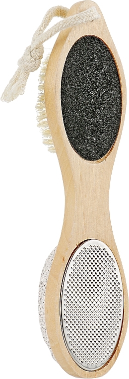Foot File-Brush 4in1, S-FL4-38, wooden base, 20 cm - Lady Victory — photo N2