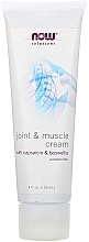 Fragrances, Perfumes, Cosmetics Glucosamine Body Cream - Now Foods Solutions Joint & Muscle Cream