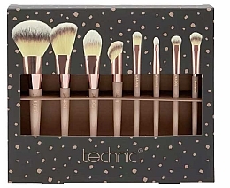 Makeup Brush Set, 8 pcs - Technic Cosmetics Makeup Brush Set — photo N1
