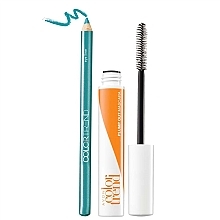 Fragrances, Perfumes, Cosmetics Eye Makeup Kit - Avon Color Trend Turquoise (mascara/7ml + eye/pencil/1.14g)