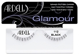 False Lashes - Ardell Glamour Eyelashes Black 112 — photo N3