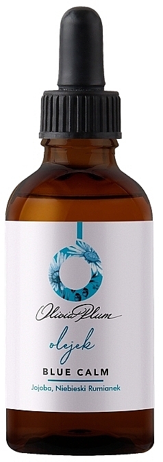 Jojoba & Blue Chamomile Oil - Olivia Plum Blue Calm — photo N1