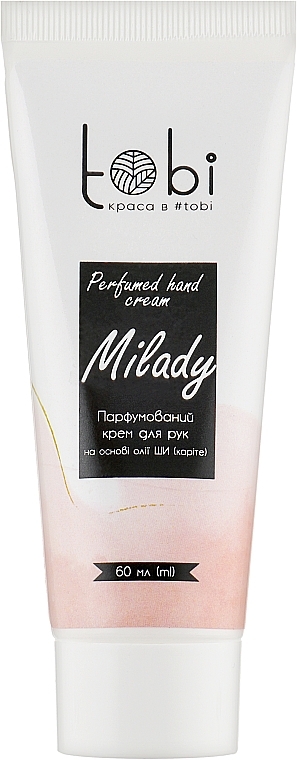 Perfumed Hand Cream - Tobi Milady Perfumed Hand Cream — photo N1