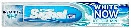 Fragrances, Perfumes, Cosmetics Whitening Toothpaste - Signal Now White Ice Cool Mint Toothpaste 