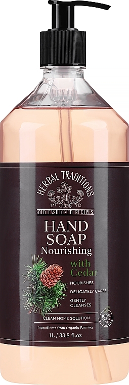 Cedar Nourishing Hand Soap - Herbal Traditions Hand Soap Nourishing With Cedar — photo N1