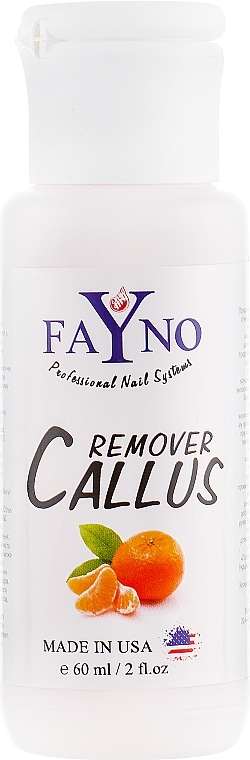 Acid Callus Remover "Tangerine" - Fayno Callus Remover — photo N1