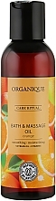 Bath and Massage Oil "Orange" - Organique HomeSpa Organique Bath & Massage Oil — photo N1