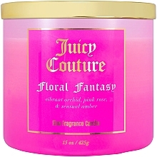 Fragrances, Perfumes, Cosmetics Scented Candle - Juicy Couture Floral Fantasy Fine Fragrance Candle