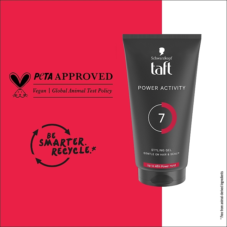 Hair Gel - Taft Power Activity Hair Gel — photo N3