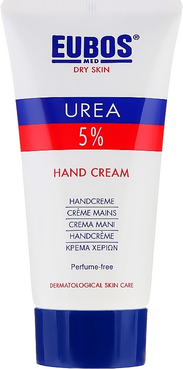 Hand Cream - Eubos Med Dry Skin Urea 5% Hand Cream — photo N2