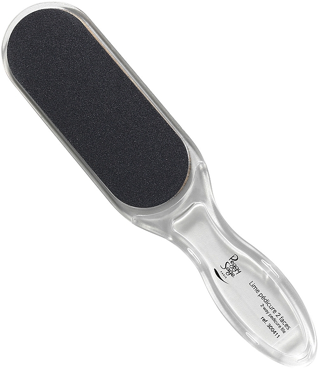 Double-Sided Pedicure File, Ergonomic, Ceramic - Peggy Sage Ergonomic Ceramic 2-Way Pedicure File — photo N1