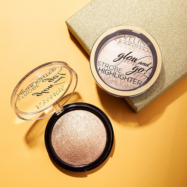 Highlighter - Eveline Cosmetics Glow And Go Strobe Highlighter — photo N3