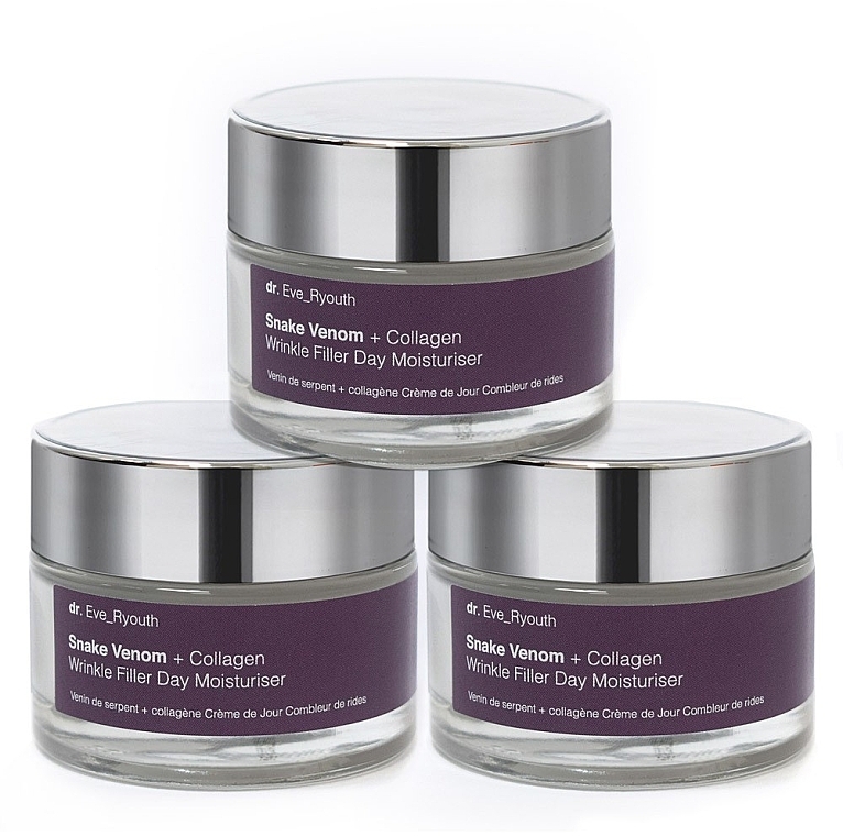 Day Face Cream Set - Dr. Eve_Ryouth Snake Venom + Collagen Wrinkle Filler Day Moisturiser — photo N1