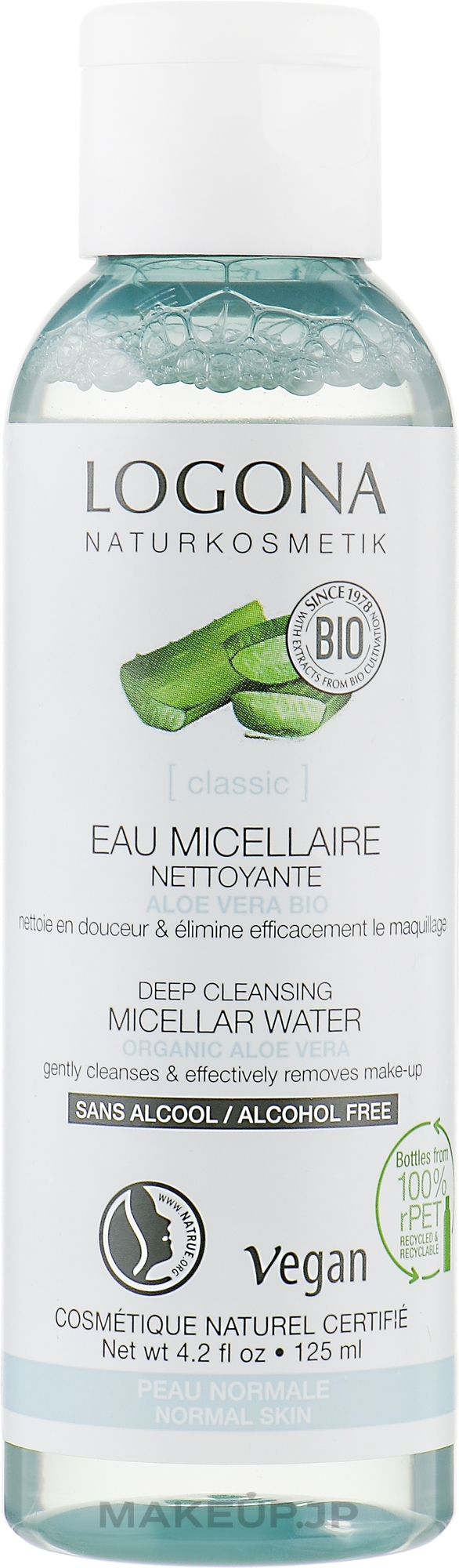 Deep Cleansing Micellar Bio Water - Logona Deep Cleansing Micellar Water — photo 125 ml