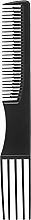 Comb, black - Sibel Original Best Buy Fork Comb — photo N1