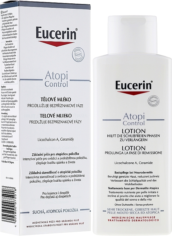 Body Lotion for Atopic Skin - Eucerin AtopiControl Body Care Lotion — photo N1
