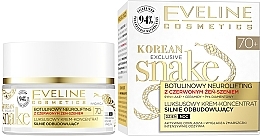 Fragrances, Perfumes, Cosmetics Face Cream - Eveline Cosmetics Korean Exclusive Snake Luxury Strongly Rebuilding Cream Concentrate With Red Ginseng 70+