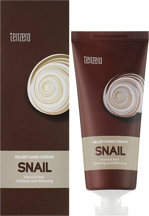 Snail Mucin Relief Hand Cream - Tenzero Relief Hand Cream Snail — photo N2