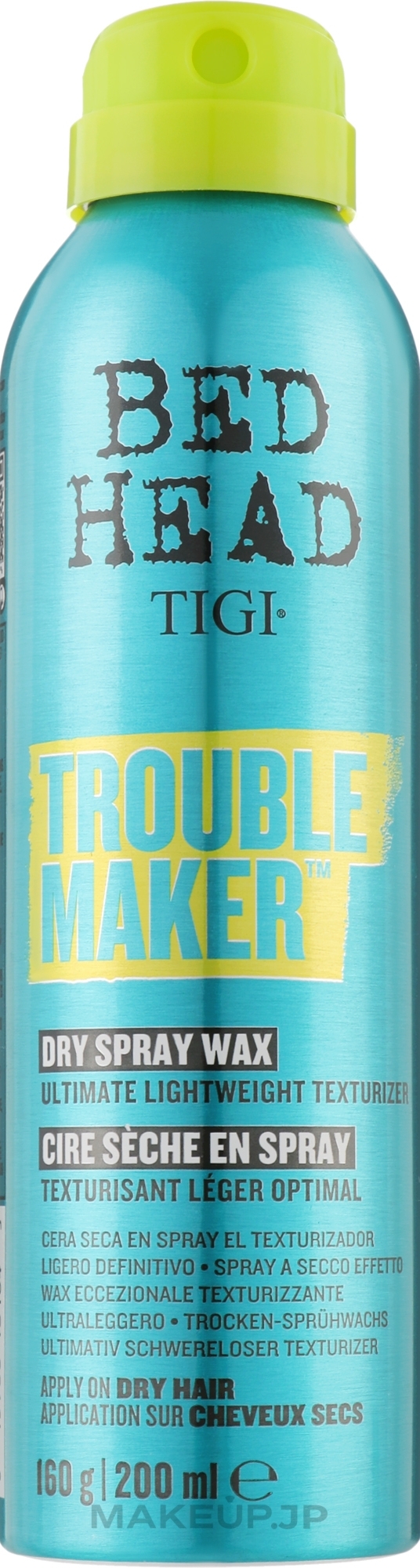 Texturing Spray-Wax for Hair - Tigi Bed Head Trouble Maker Dry Spray Wax — photo 200 ml