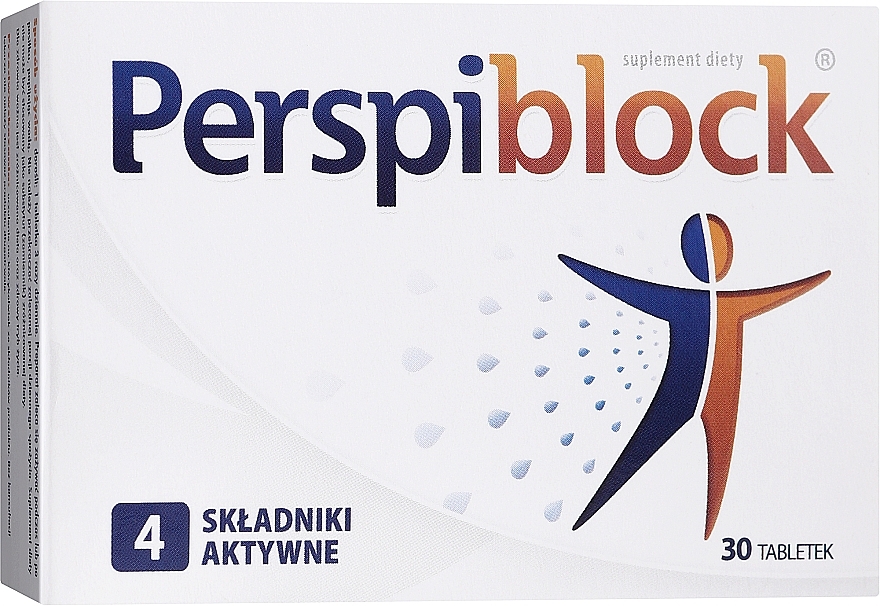 Dietary Supplement Tablets - Aflofarm Perspiblock — photo N4