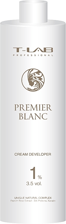 Cream Developer 1% - T-LAB Professional Premier Blanc Cream Developer 1% — photo N3