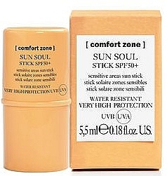 Sun Stick for Sensitive Areas - Comfort Zone Sun Soul Stick SPF50+ — photo N19