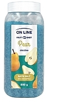 Pear Bath Salt - On Line Pear Bath Sea Salt — photo N1