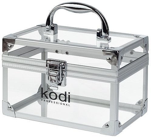 Cosmetic Case #12 transparent, silver frame - Kodi Professional — photo N1