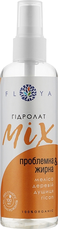 Mix Hydrolate for Problem & Oily Skin - Floya — photo N1