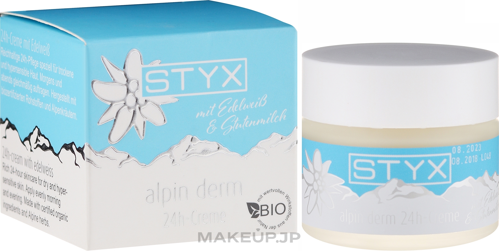 24-Hour Cream "Mare Milk" - Styx Naturcosmetic Alpin Derm Creme — photo 50 ml