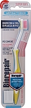 Perfect Cleaning Toothbrush, soft, yellow-white - Biorepair Oral Care Pro — photo N2