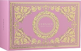 Fragrances, Perfumes, Cosmetics Versace Bright Crystal - Set (edt/90ml + edt/10ml + pounch)